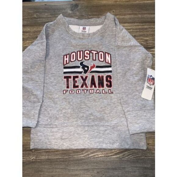 Houston Texans Official NFL Apparel Kids Youth Size Hooded Sweatshirt. XS. L - Picture 1 of 5
